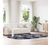 Alfombra de pelo largo navarra gris oscuro 300x200 cm