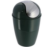Tendance - cubo de basura cónico con tapa 5,6l - verde oscuro
