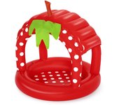 Piscina hinchable strawberry baby con toldo very berry bestway 52387