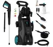 Cecotec hidrolimpiadora hydroboost 2500 home&car. 2500 w para casa y coche caudal máximo de 480 l/h presión de 195 bares bomba de aluminio radio