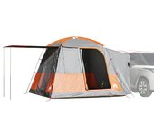 Tienda de campaña de coche 4 personas impermeable gris-naranja v7283 unico / naranja