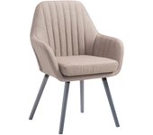 Silla de visita florian gris topo|gris