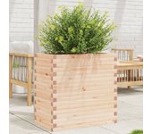 Jardinera 70x40x68,5 cm madera maciza de pino