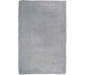 Alfombra de pelo largo navarra gris plateado 130x200 cm