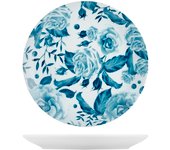 6x platos fruta rosa azul ø 21 cm h&h