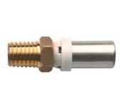 Racor prensa ibp macho recto para multicapa 1x26
