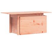 Mesa de jardín，mesa para exteriores，mesa de patio madera maciza douglas 100x50x75 cm cfw86551