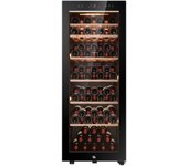 Haier wine bank 50 serie 5 hws84ga nevera de vino independiente negro 84 botella(s)