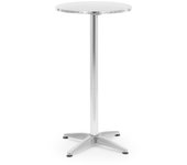 Mesa de bar alta - eco - ø 60 cm - plegable - regulable en altura - royal catering