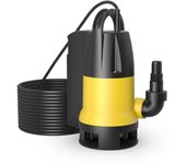 Bomba sumergible para aguas residuales 13000l/h, 750w, altura 7,5m, partículas hasta ø35mm