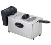 Freidora eléctrica de 2.5l potente y versátil para tus platos favoritos