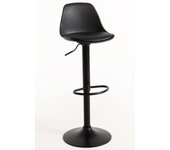 Pack 2 taburetes tulipa total - negro