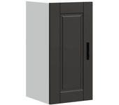 Mueble de pared de cocina porto negro de madera de ingeniería