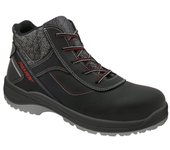 Bota piel flor natural link s3 247 negra 43