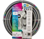Fitt nts masterplus 5/8 (15mm) 20m - manguera para riego de jardín robusta para uso intensivo profesional con pistola multichorro y racores