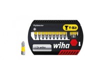 Embouts de vissage philips pozidriv et torx flipselector wiha - embout y 25 mm - 13 pièces - 41829