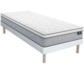 Conjunto somier + colchón de muelles ensacados de 22 cm de grosor serenite de ysmee - 90 x 190 cm