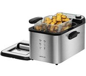Freidora cecotec cleanfry infinity 4000 4 l 3270w negro plateado