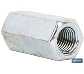Manguito hexagonal m-20x60 caja 25 unid.