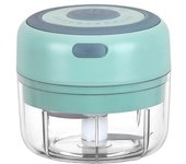 Picadora multiusos con cuchillas de acero inoxidable y 250ml de capacidad.