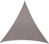 Hespéride - toldo vela de sombra triangular anori verde - 4 x 4 x 4 m - gris topo