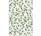 Papel pintado hojas y ramas verdes sobre fondo beige papel pintado decorativo estilo naturaleza papel pintado vinílico con relieve