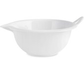 3x cuenco melamina, ø 26 cm - 2,9 lt, blanco h&h