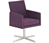 Tela para sillón cúbico violeta