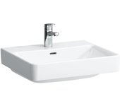 Laufen pro s lavabo sobre encimera, 3 agujeros para grifo, con rebosadero, 550x465mm, h816962a001081, color: blanco