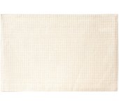 6x salvamanteles h&h americana de algodón y felpa blanco cm45x30