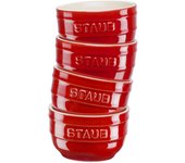 Juego de ramekines ceramique staub, cherry