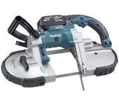 Sierra de cinta 18 v li-ion 4 ah makita - 2 baterías, cargador, maletín - dpb180rme
