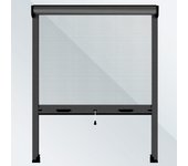 Mosquiteras enrollables color grafito 73x140 - cortinadecor