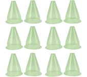 Campanas de jardín de plástico con forma de cúpula protectora para plantas, 12 unidades, evitan las heladas de los pájaros