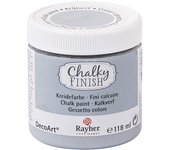 Pintura tiza gris chalky finish