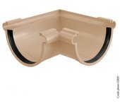 Ángulo mixto con junta pvc arena girpi, dev. 25 cm
