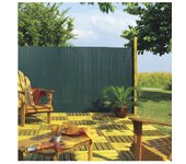 Rejilla pvc verde a una cara 85% opaca 2x3 m plasticane