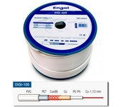 Cable coaxial antena tv engel 100 m doble