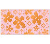 Mubusi alfombra vinílica primavera 100x200 cm - tapete pvc antideslizante - decoración hogar y habitación