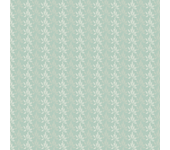 Papel pintado floral victoriano verde
