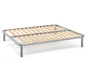 Somier doble artemisio, somier de láminas ortopédico, 100% made in italy, 120x190h31 cm