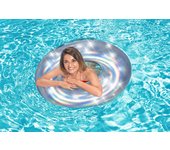 Bestway flotador hinchable iridiscente d107 cm +12 años playa y piscina 36240