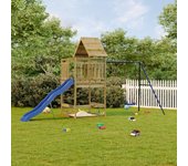 Maison exclusive - parque infantil de exterior madera de pino impregnada