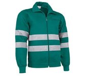 Chaqueta laboral retroreflectante de cuello alto valento mirca