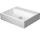 Lavabo para muebles duravit vero air 60x47cm, sin rebosadero, con banco con agujero para grifo, sin agujero para grifo, 2350600070, color: blanco