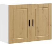 Armario de pared cocina porto madera ingeniería roble artesanal