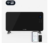 Radiador plano cala conta 5015 universal blue 1500w wifi + mando a distancia + control por voz negro