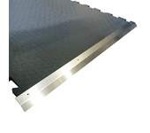 Rvs aanloop profiel voor puzzel stalmat - 118 cm