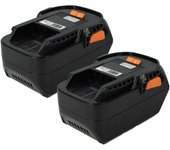 Vhbw 2x batería compatible con aeg bs 18c li-202c, bsb 18, bs 18g, bsb 18 g, bs18g, bsb 18 c, bsb18g, herramienta eléctricas (3000 mah, li-ion, 18 v)