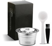 Cápsulas de café cafissimo cápsulas recargables soporte para cápsulas de café filtro silver